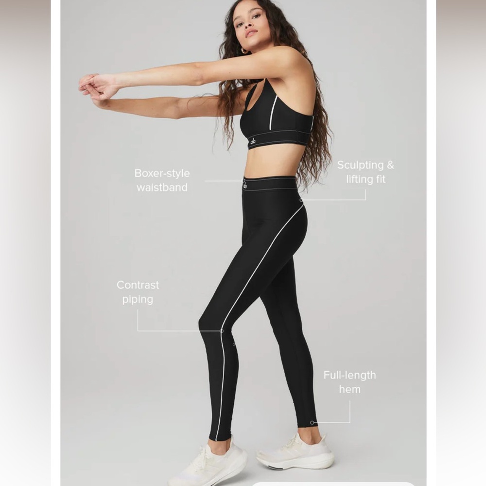 Alo Airlift Suit Up Bra + Leggings Set